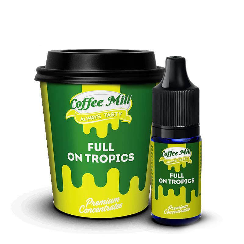 Full on Tropics Coffee Mill aroma 10ML NemAroma.dk