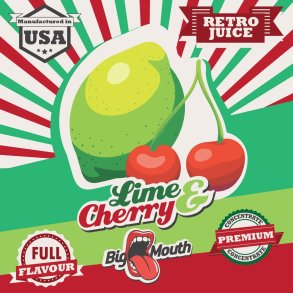 Lime& Cherry aroma fra Big Mouth