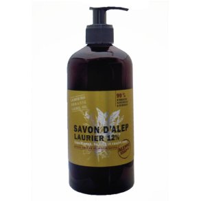 Flydende Aleppo sbe med 12% laurbrolie 500ml