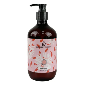 Vegansk h�nds�bedispenser � p�on � 530 ml