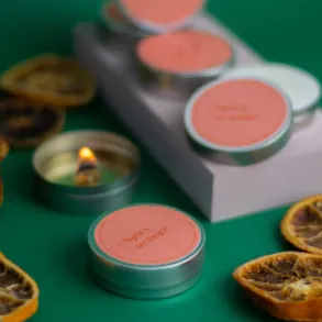 Mini duftlys krydret appelsin
