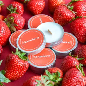 Mini duftlys jordb�r