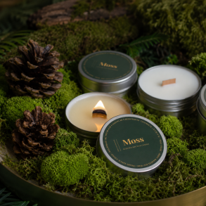 Mini duftlys med Moss