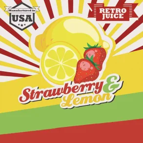 Retro Juice - STRAWBERRY & LEMON