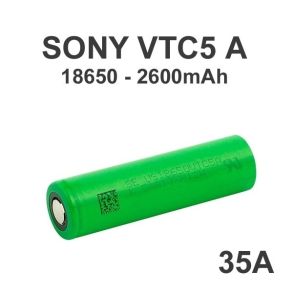 Sony 18650 VTC5a 2600mAh High-drain Battery - 12C 35A